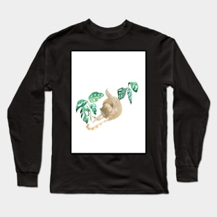 Cat and plants Long Sleeve T-Shirt